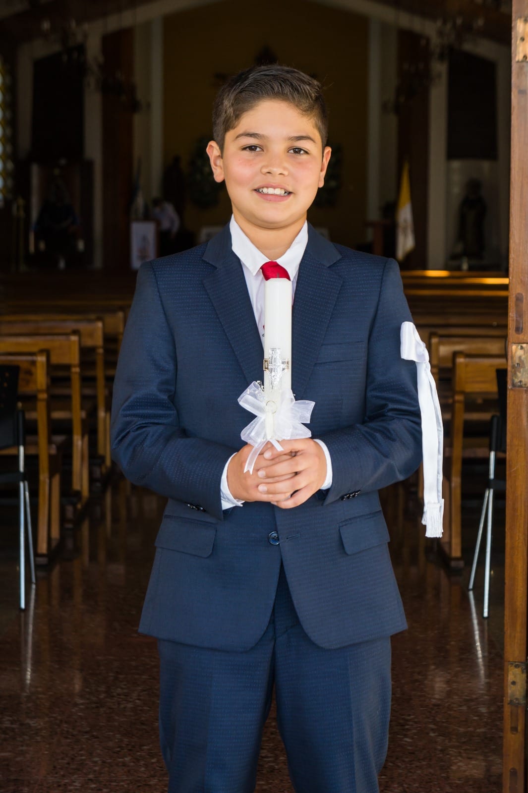 Entrada a la iglesia